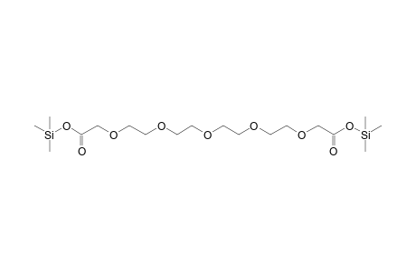 bis(Trimethylsilyl) 3,6,9,12,15-pentaoxaheptadecane-1,17-dioate