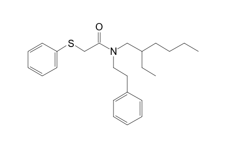 (Phenylthio) acetamide, N-(2-phenylethyl)-N-(2-ethylhexyl)-