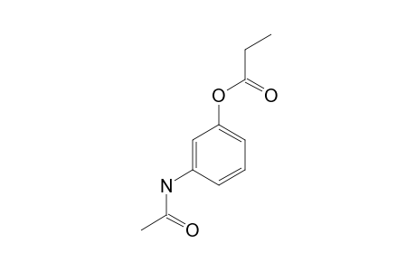 3'-hydroxyacetanilide, propionate (ester)