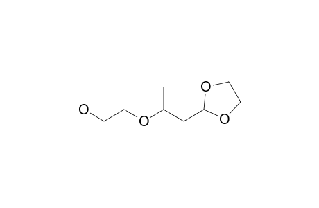 2-[2-(2-Hydroxyethoxy)propyl]-1,3-dioxolane