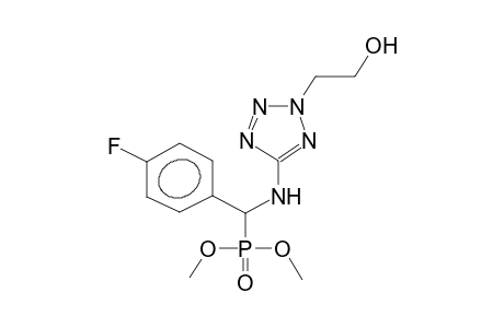 O,O-DIMETHYL[PARA-FLUORO-ALPHA-(2-(2'-HYDROXYETHYL)TETRAZOL-5-YLAMINO)BENZYL]PHOSPHONATE