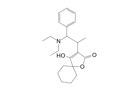 3-[2'-(Diethylamino)-1'-methyl-2'-phenylethyl]-4-hydroxy-1-oxaspiro[4.5]dec-3-en-2-one