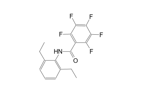 N-(2,6-diethylphenyl)-2,3,4,5,6-pentafluorobenzamide