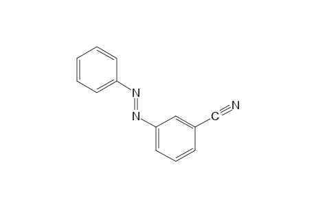 m-(phenylazo)benzonitrile