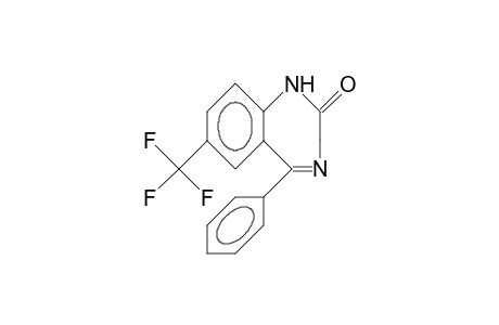 7-TRIFLUOROMETHYL-1,3-DIHYDRO-5-PHENYL-2H-1,4-BENZODIAZEPIN-2-ON