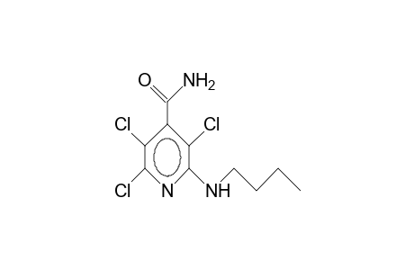 2-(BUTYLAMINO)-3,5,6-TRICHLOROISONICOTINAMIDE