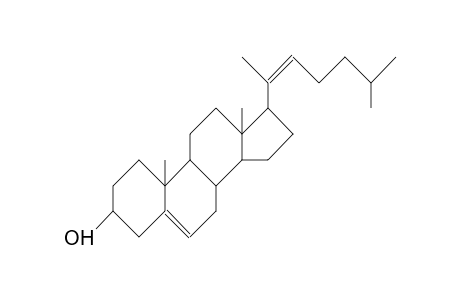 (20Z)-Cholesta-5,20(22)-dien-3b-ol