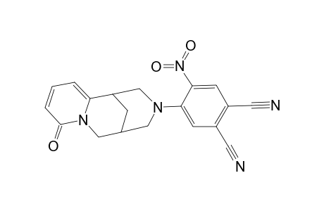 4-Nitro-5-(8-oxo-1,5,6,8-tetrahydro-2H,4H-1,5-methano-pyrido[1,2-a][1,5]diazocin-3-yl)-phthalonitrile