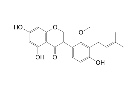 Sophoraisoflavanone A