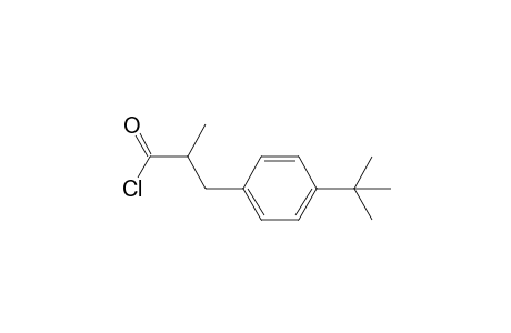 Benzenepropanoyl chloride, 4-(1,1-dimethylethyl)-alpha-methyl-, (+)-