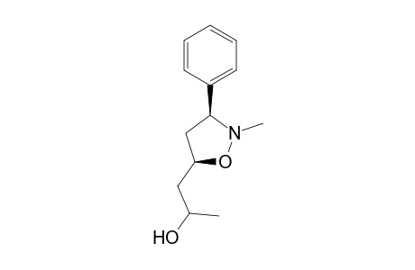 (2'RS,3SR,5RS)-2-Methyl-5-(2'-hydroxypropyl)-3-phenylisoxazolidine