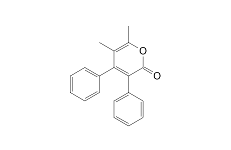 5,6-Dimethyl-2,3-diphenyl-2H-pyran-2-one