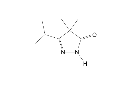 4,4-dimethyl-3-isopropyl-2-pyrazolin-5-one