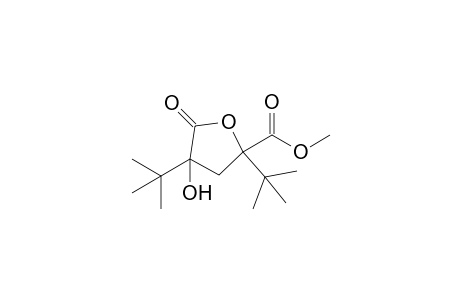 2-Hydroxy-4-(methoxycarbonyl)-2,4-bis(t-butyl)-.gamma.-butyrolactone