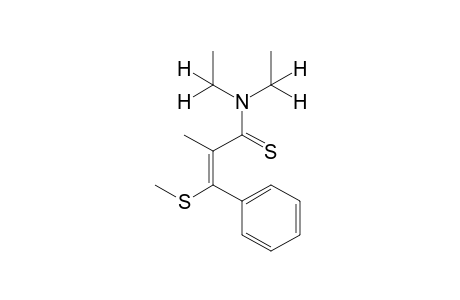 trans-N,N-dimethyl-alpha-methyl-beta-(methylthio)thiocinnamamide