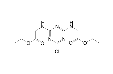 N,N'-(6-CHLORO-s-TRIAZINE-2,4-DIYL)DIGLYCINE, DIETHYL ESTER