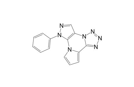 1-Phenyl-pyrazolo(4,3-E)pyrrolo(1,2-A)tetrazolo(5,1-C)pyrazine