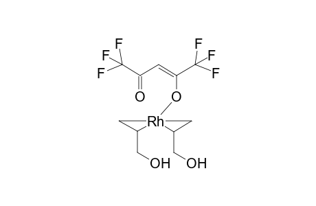 Rhodium, (1,1,1,5,5,5-hexafluoro-2,4-pentanedionato-O,O')bis[(2,3-.eta.)-2-pro pen-1-ol]-