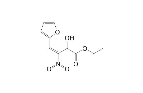 Ethyl 2-hydroxy-3-nitro-4-(furan-2-yl)but-3(E)-enoate