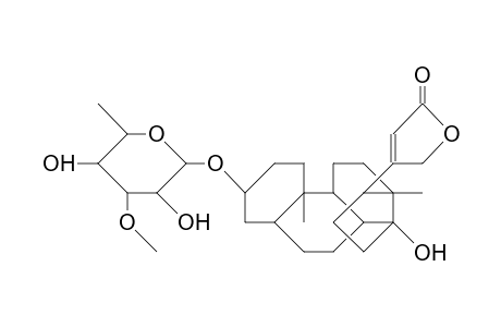 3'-O-Methylevomonside, (3.beta.-O-(3'-O-methyl-rhamnosid),5.beta.-H)