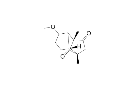 (1R,2R,8S)-1,8-Dimethyl-5-methoxytricyclo[4.4.0.0(2,8)]decan-7,10-dione