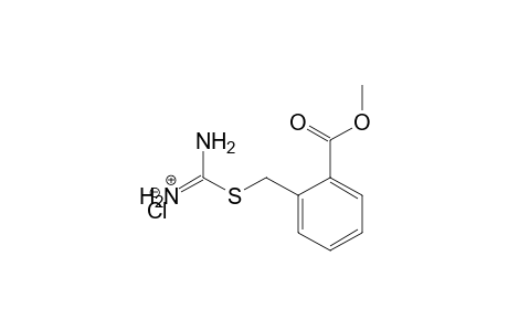 Benzoic acid, 2-[[(aminoiminomethyl)thio]methyl]-, methyl ester, monohydrochloride