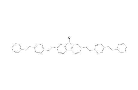 2,7-bis{2'-[4''-(2'''-phenylethyl)phenyl]ethyl}-9H-fluoren-9-one