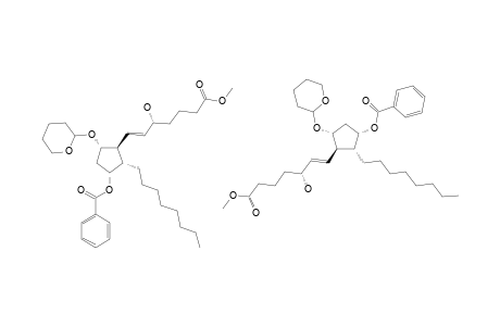 (+/-)-1-ALPHA-BENZOYLOXY-3-BETA-[(3R)-HYDROXY-6-METHOXYCARBONYL-(1E)-HEXENYL]-2-ALPHA-OCTYL-4-ALPHA-(2-TETRAHYDROPYRANYLOXY)-CYClOPENTANE