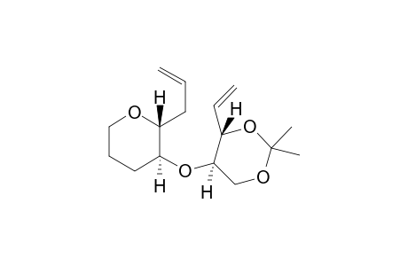 (2R,3S,4'S,5'R)-2-Allyl-3-{(2',2'-dimethyl-4'-vinyl-1',3'-oxan-5'-yl)oxy}oxane