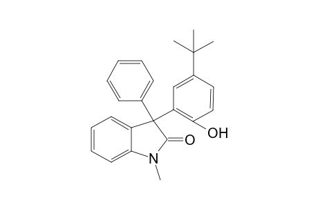 3-(5-Tert-butyl-2-hydroxyphenyl)-1-methyl-3-phenylindolin-2-one