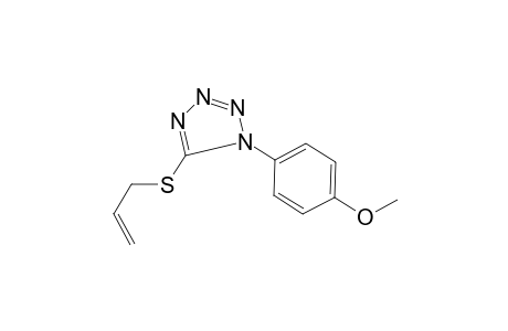 5-(allylsulfanyl)-1-(4-methoxyphenyl)-1H-tetraazole