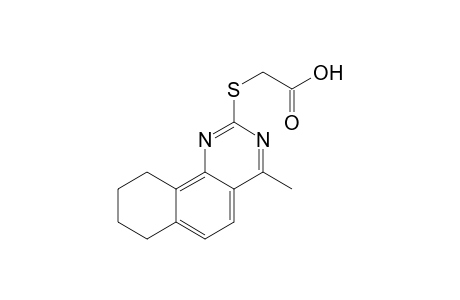 [(4-methyl-7,8,9,10-tetrahydrobenzo[h]quinazolin-2-yl)thio]acetic acid