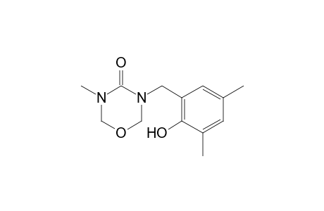 3-(3,5-DIMETHYL-2-HYDROXYBENZYL)-5-METHYL-1,3,5-OXADIAZOLIDIN-4-ONE