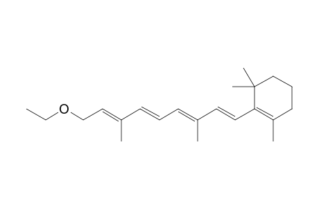 (trans)-1-(Ethoxy)-9-(2',6',6'-trimethylcyclohex-1'-en-1'-yl)-3,7-dimethylnona-2,4,6,8-tetraene
