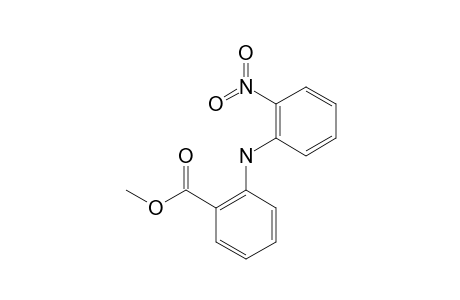 N-(o-nitrophenyl)anthranilic acid, methyl ester