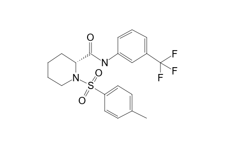 (R)-1-Tosyl-N-(3-(trifluoromethyl)phenyl)piperidine-2-carboxamide