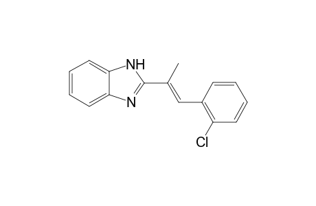 2-[2'-(o-Chlorophenyl)-1'-methylethenyl]-benzimidazole