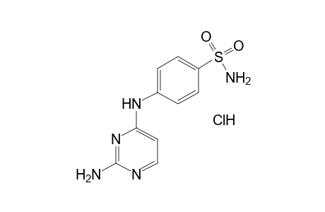 N4-(2-amino-4-pyrimidinyl)sulfanilamide monohydrochloride