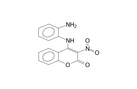 3-Nitro-4-(2-aminoanilino)coumarine