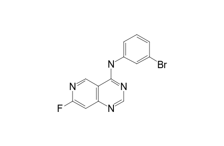 (3-bromophenyl)-(7-fluoropyrido[5,4-e]pyrimidin-4-yl)amine