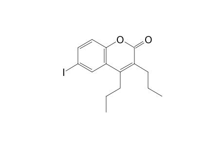 6-Iodo-3,4-dipropyl-2H-chromen-2-one