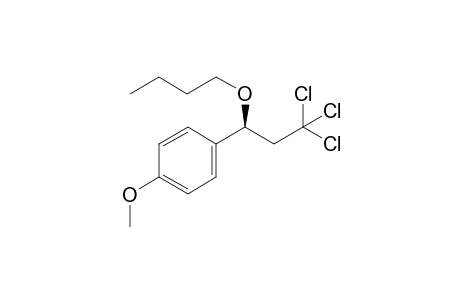 1-[(1S)-1-butoxy-3,3,3-trichloro-propyl]-4-methoxy-benzene