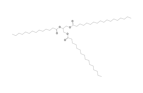 Octadecanoic acid, 3-[(1-oxohexadecyl)oxy]-2-[(1-oxotetradecyl)oxy]propyl ester