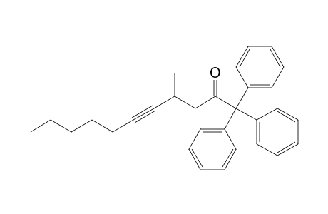 1,1,1-Triphenyl-4-methylundec-5-yn-2-one