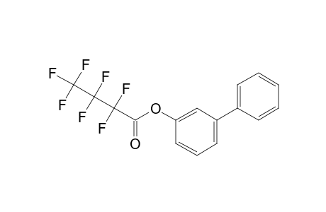 3-Hydroxybiphenyl, heptafluorobutyrate