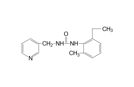 1-(6-ethyl-o-tolyl)-3-[(3-pyridyl)methyl]urea
