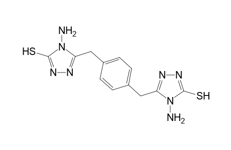 1,4-Bis(4-amino-5-mercapto-s-triazol-3-ylmethyl)benzene