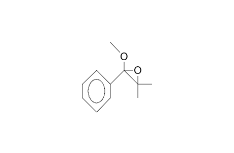 2-Methoxy-3,3-dimethyl-2-phenyloxirane