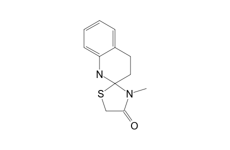 3-methylspiro[1,3-thiazolidine-2,2'-3,4-dihydro-1H-quinoline]-4-one