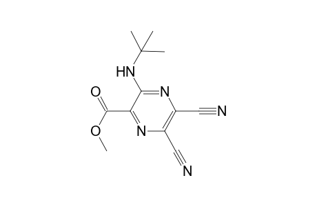 Methyl 3-[(tert-Butyl)amino]-5,6-dicyanopyrazine-2-carboxylate